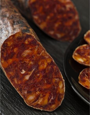 Chorizo Cular ibérique de Cebo de Campo origine Guijuelo 2