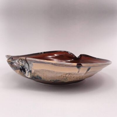 Stoneware bowl for food and decoration cg013