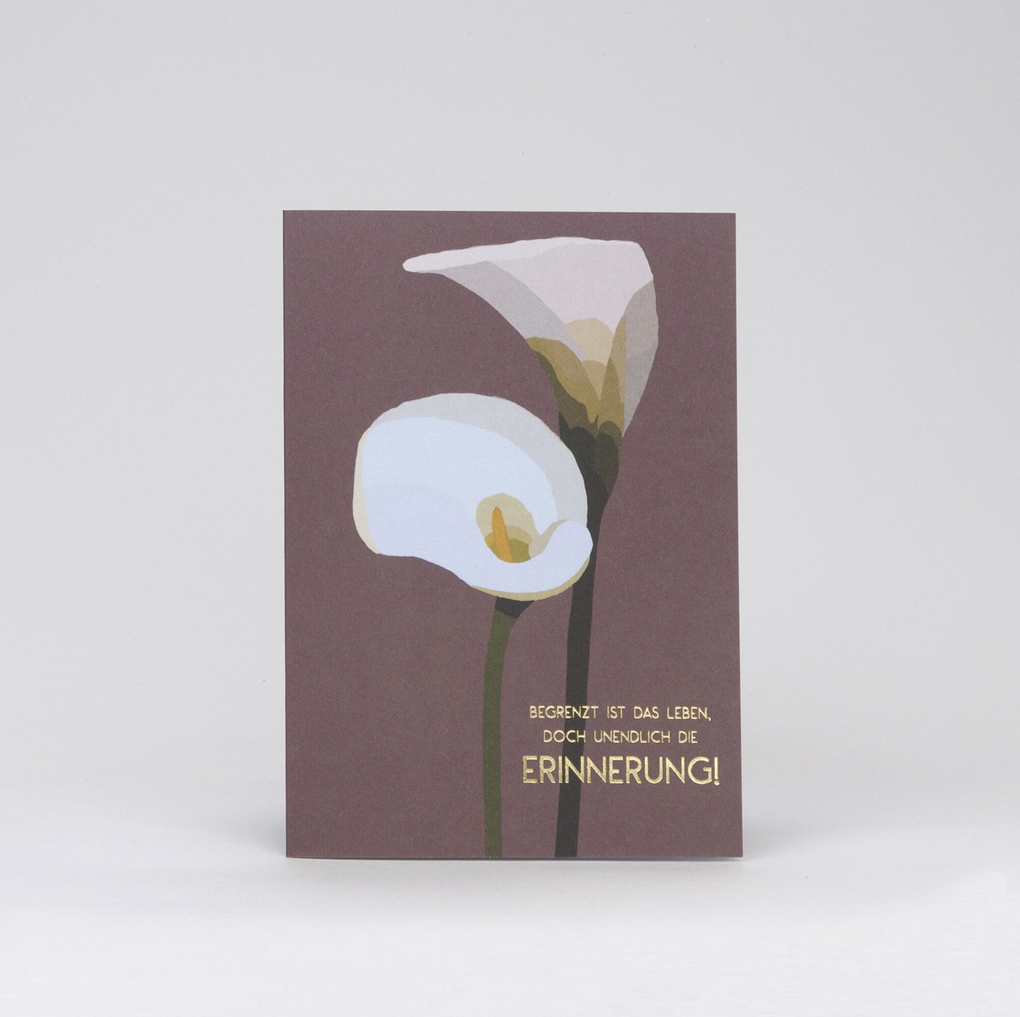 Trauerkarte »Callas«