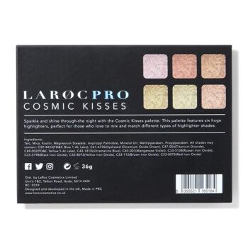 LaRoc PRO - Palette d'enlumineurs Cosmic Kisses (6pc) 5
