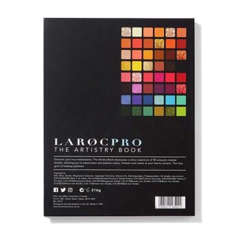 LaRoc PRO - Palette d'ombres à paupières The Artistry Book (48pc) 7