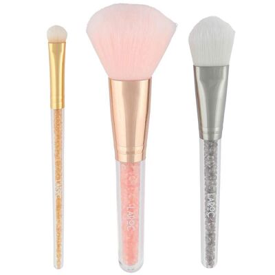 LaRoc 3pc Crystal Brush Set