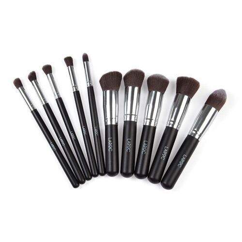 LaRoc 10pc Kabuki Brush Set