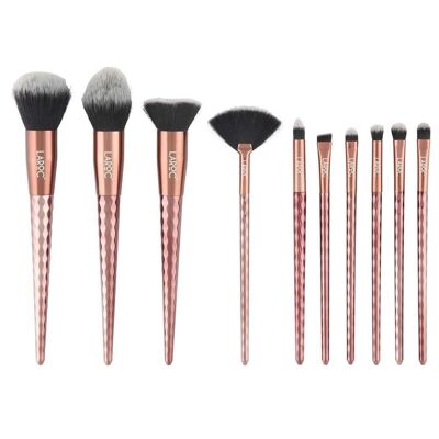 LaRoc 10pc Diamond Brush Set (Bronze)