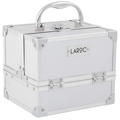 LaRoc Makeup case - Silver - Currently Sold Out