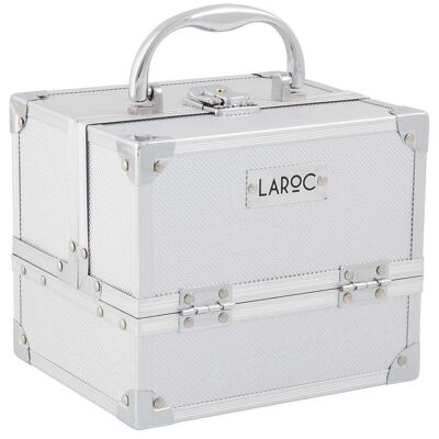 LaRoc Makeup case - Silver - Currently Sold Out