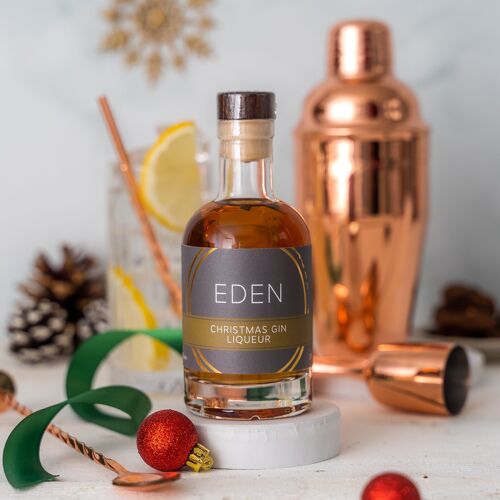 Christmas Gin Liqueur with Gold Sparkle (Limited Edition)
