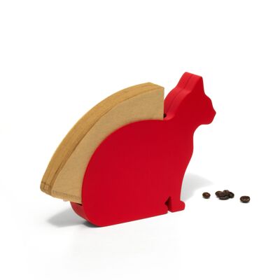 FELIX-Notepad holder Red