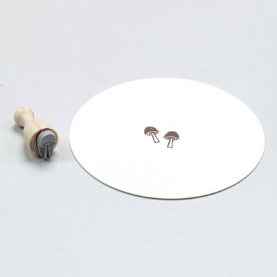 Stamp mushroom mini