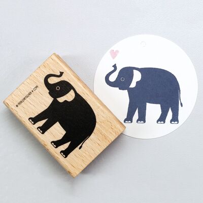 Stamp elephant 2