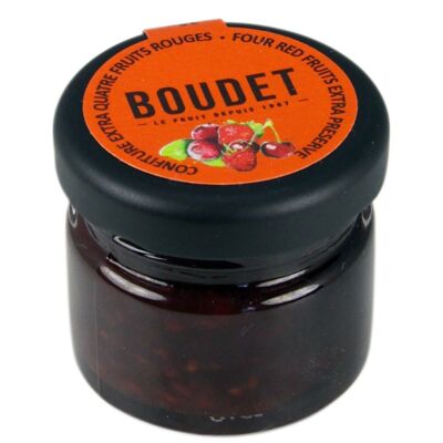 Four Red Fruits Extra Jam 28g