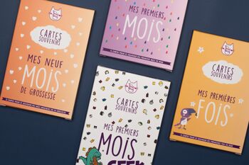 Kit de 15 cartes étapes bébé | Cartes souvenirs bébé | Mes Premières Fois 13