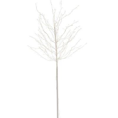 Arbol desnudo+led metal blanco large