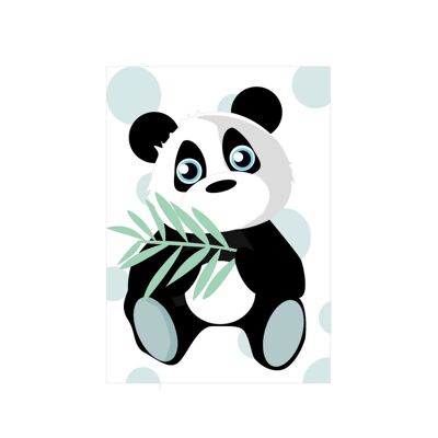 Jungle Jungle - Panda poster - A4
