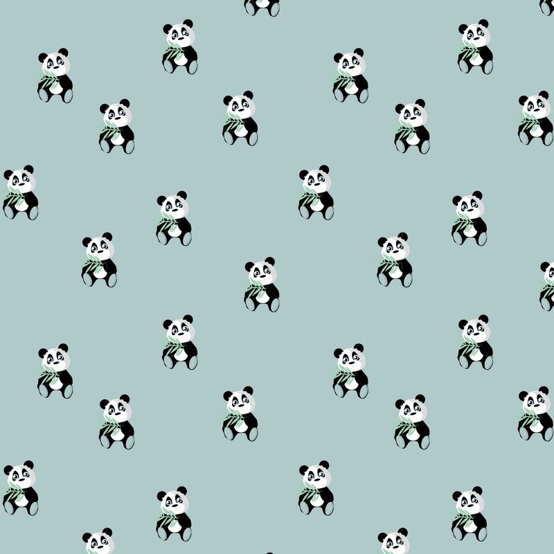 Jungle jungle - Papel pintado Panda - 10 metros