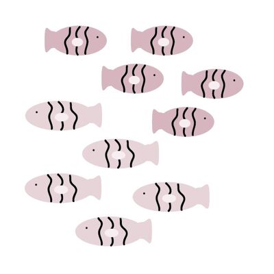 Fishie fishies - Visjes muurstickers (Diverse varianten) x
