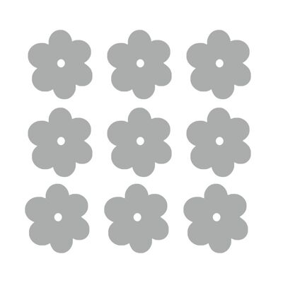 Bloemen muurstickers (Diverse varianten) x