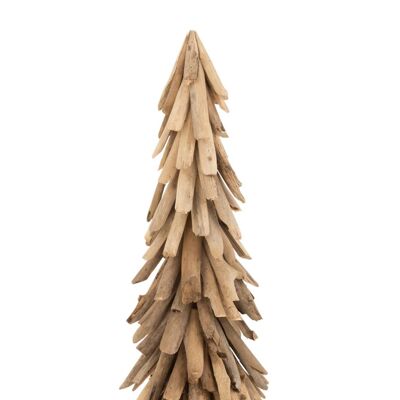 Arbol de navidad fino madera flotante medium