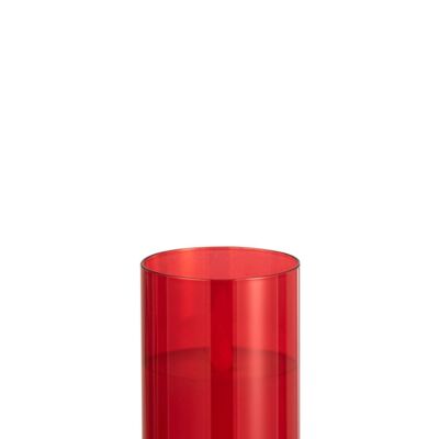 Lampara led brillante vidrio rouge small