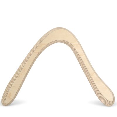 Boomerang WINDER - huilé - bois de bouleau - droitier