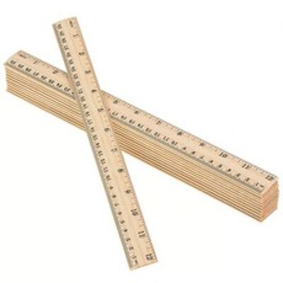 Wooden ruler