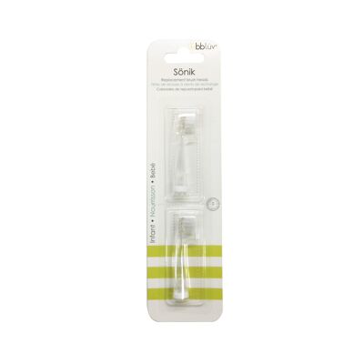 Sönik - 2 testine di ricambio per spazzolino (bambino 0-18 m)