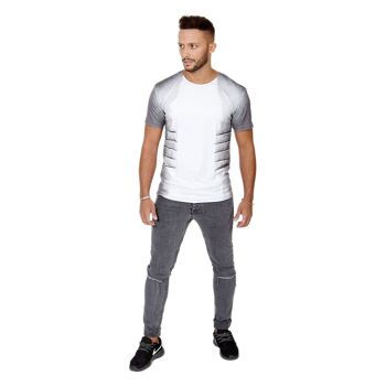 Peau de requin gris pour hommes 4