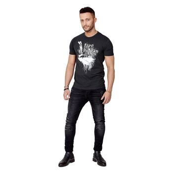 T-shirt pour hommes Affrontez votre peur 4