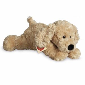 Chien suspendu beige 28 cm - peluche - peluche