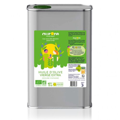 Huile d'olive extra vierge - 3l