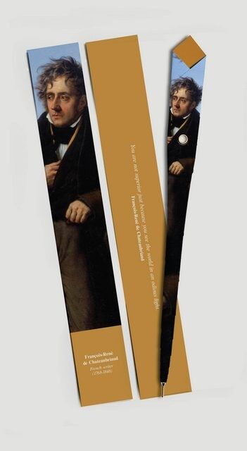 Penna di carta + Segnalibro - Chateaubriand