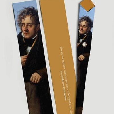 Paper pen + Bookmark - Chateaubriand