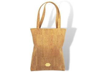 Korktasche Shopper – Große Handtasche aus Kork - Nu (Naturkork) 1
