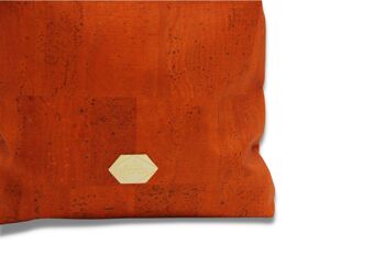Korktasche Shopper – Große Handtasche aus Kork - Papaye Orange 2