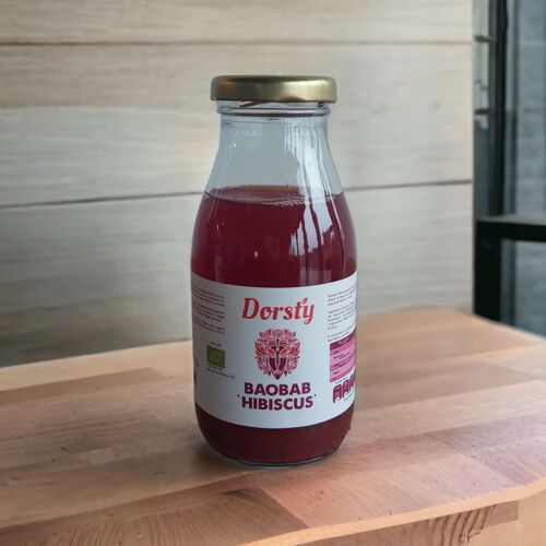 Jus de baobab-hibiscus