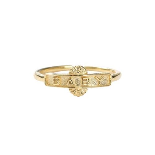 Baby signet ring