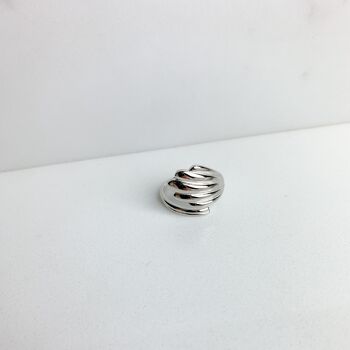 BAGUE COQUILLE - Argent 1