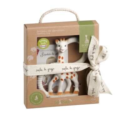 SO'PURE Sophie la girafe teething ring (natural rubber) VerXon soft