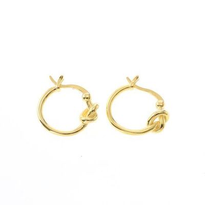 GRACIE HOOPS 1.5CM - gold