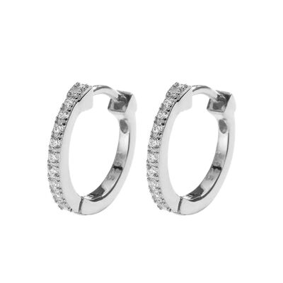 TAMIAH HOOPS 1,3CM - Silver