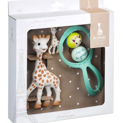 Set regalo Sophie la Girafe (incluye Sophie la girafe + Sonajero swing + llavero Sophie hevea)
