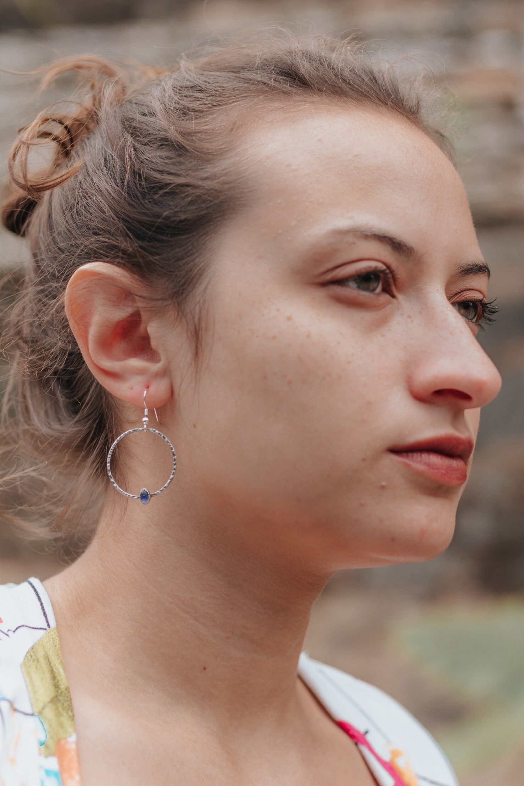 Axé Iolite Cerchi in Argento 925