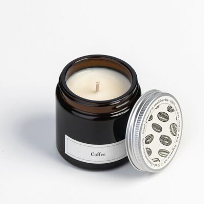 Coffee soy wax candle