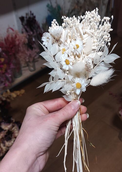Mini bouquet blanc