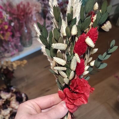 Mini bouquet rosso
