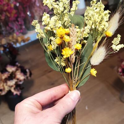 Mini bouquet jaune
