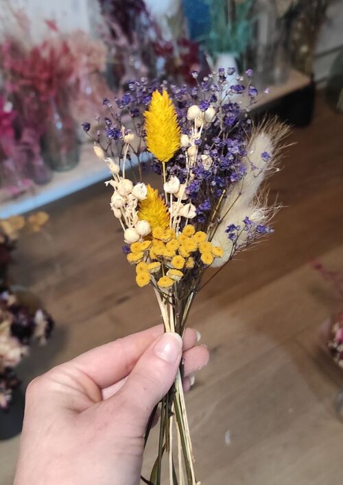 Mini bouquet violet