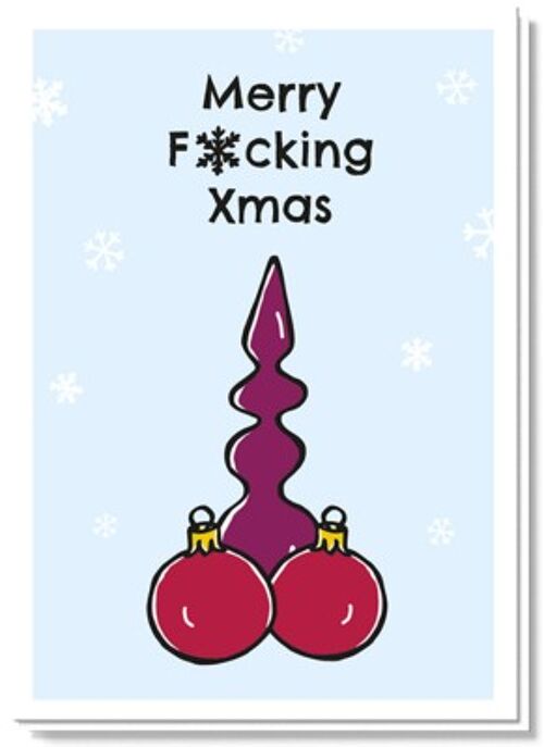 Christmas card | Merry Fucking