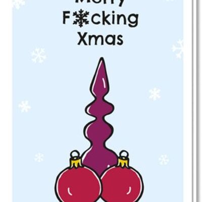 Carte de Noël | joyeux putain