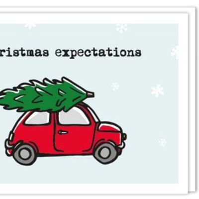 Weihnachtskarte | Erwartungen